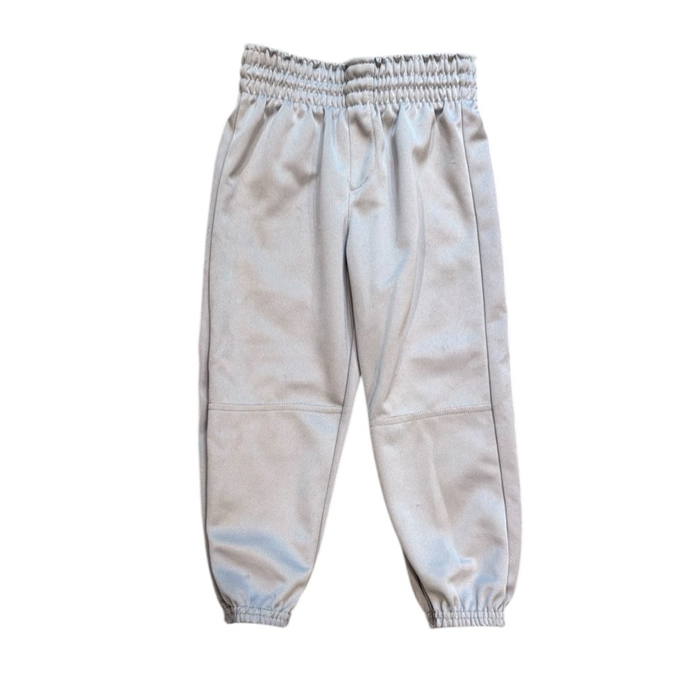 Alleson Athletic | Light Gray Elastic Waist Baseball Pants